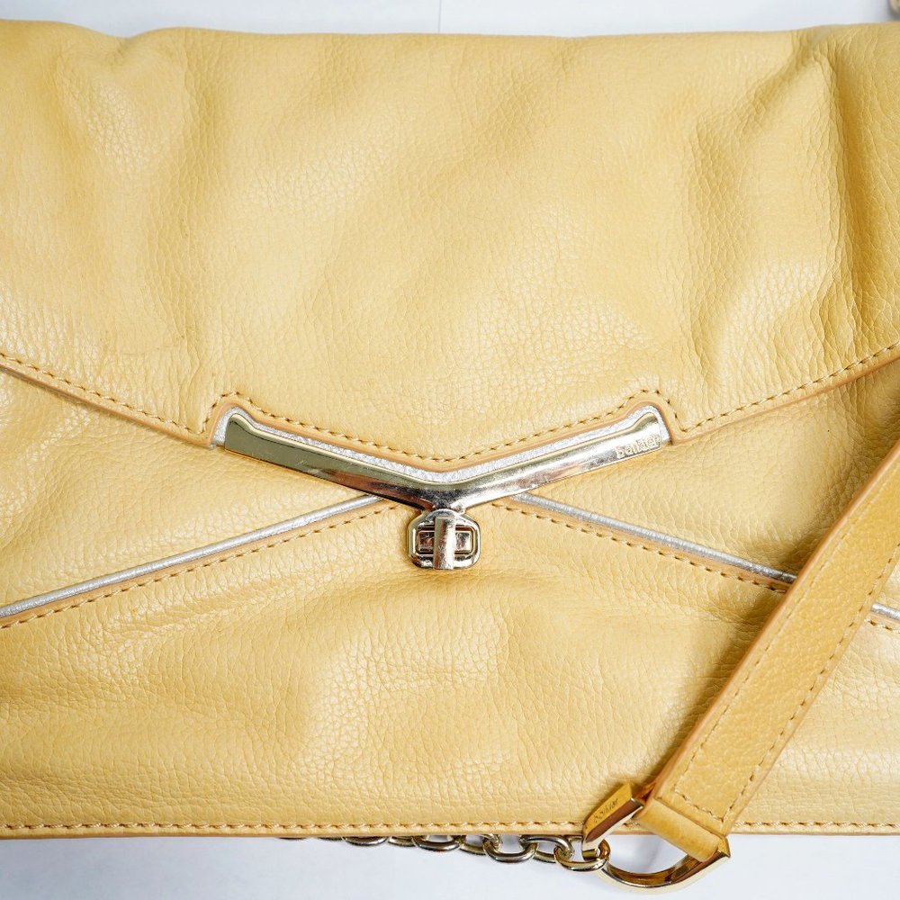 Botkier Yellow Crossbody Leather Purse
